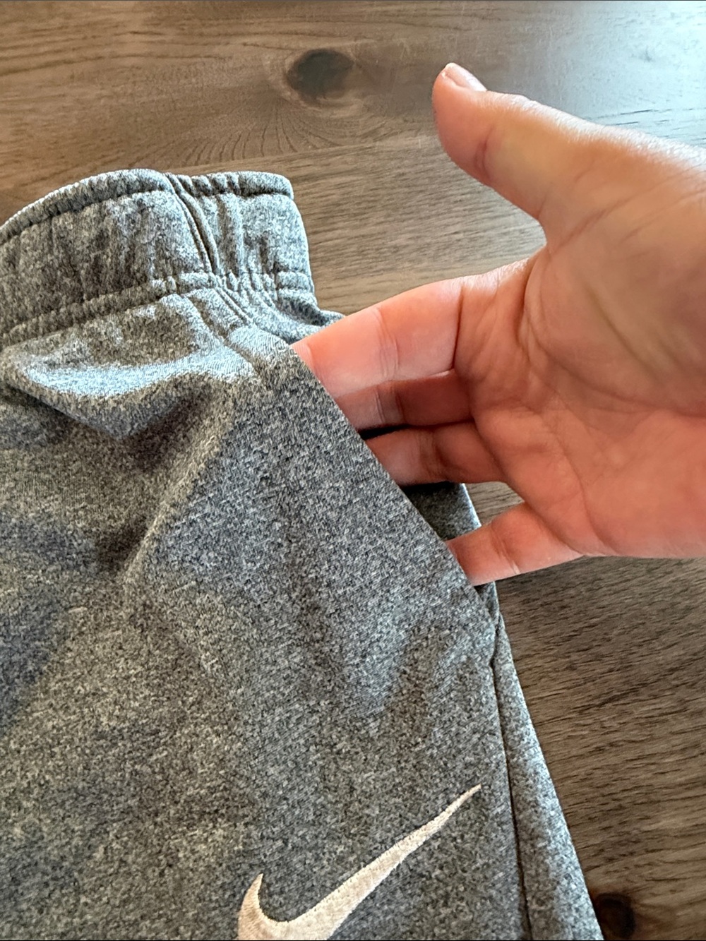 Nike Boys XL Athletic Pants Gray - Picture 5 of 11